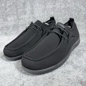 Itazero Shoes Men 13W Black Distinto Loafer Walking Arch Support Comfort B21M102